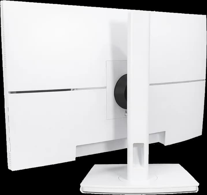 AIO-24122W PRO MKII: Por trás, nada sobrando.