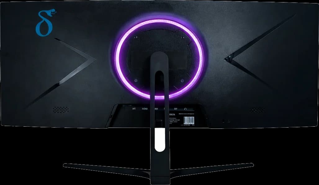 DELTA 30" UltraWide: RGB na traseira.